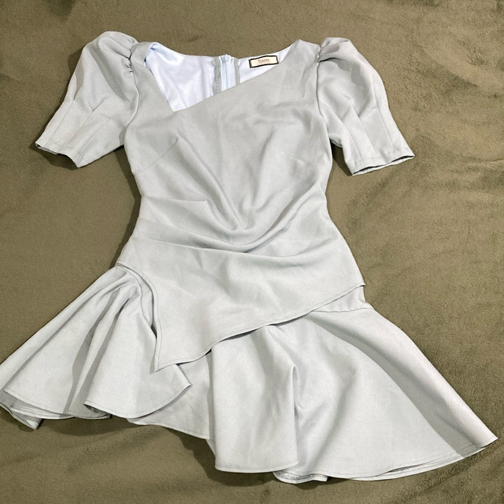 Elegant Light blue Women's Dress